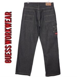 Guess Workwear D67-62W Wide-Leg Baggy Jeans Men's 36x34